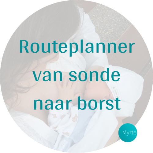 Routeplanner van sonde naar borst